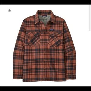 NEW Patagonia Men's Insulated Organic Cotton Midweight Fjord Flannel Shirt